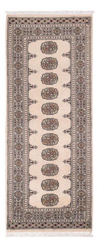 Loper Pakistaans tapijt - 193 x 79 cm - beige