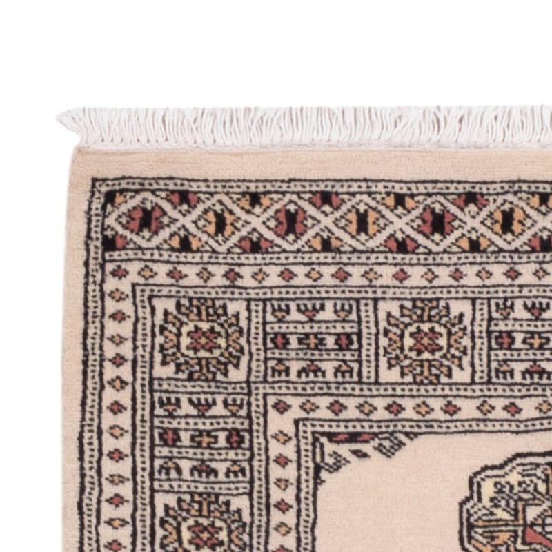 Loper Pakistaans tapijt - 193 x 79 cm - beige