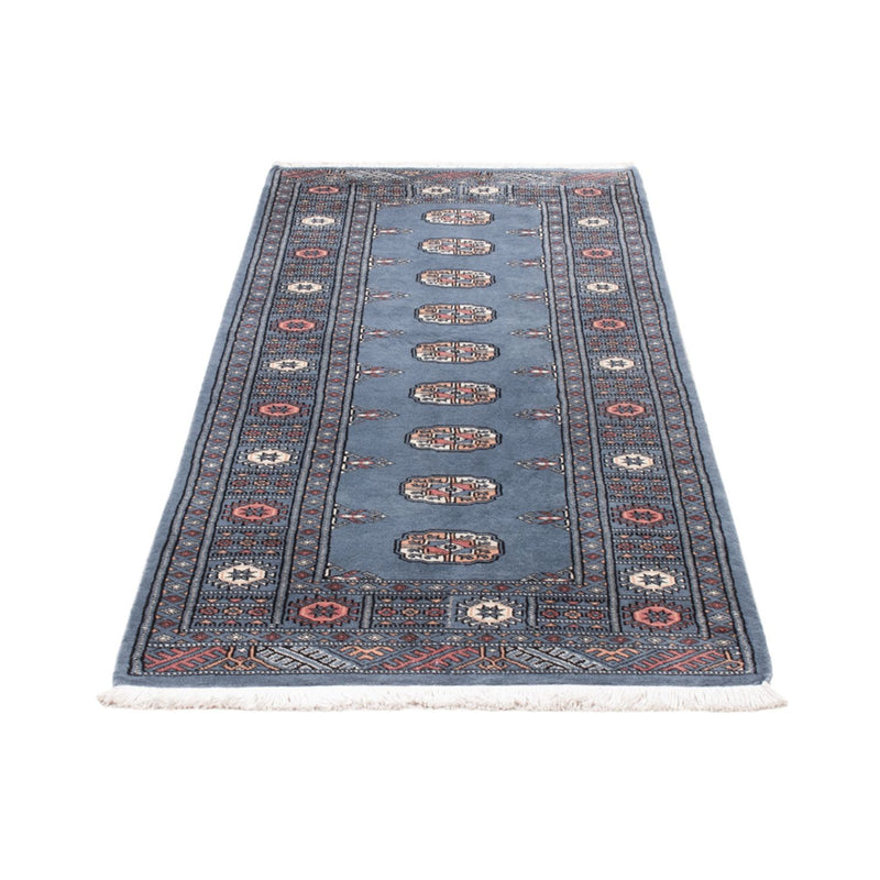 Loper Pakistaans tapijt - 199 x 80 cm - blauw
