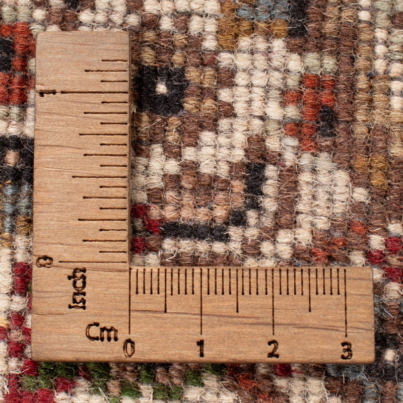 Loper Oosters tapijt - Tabriz - 202 x 85 cm - donker beige