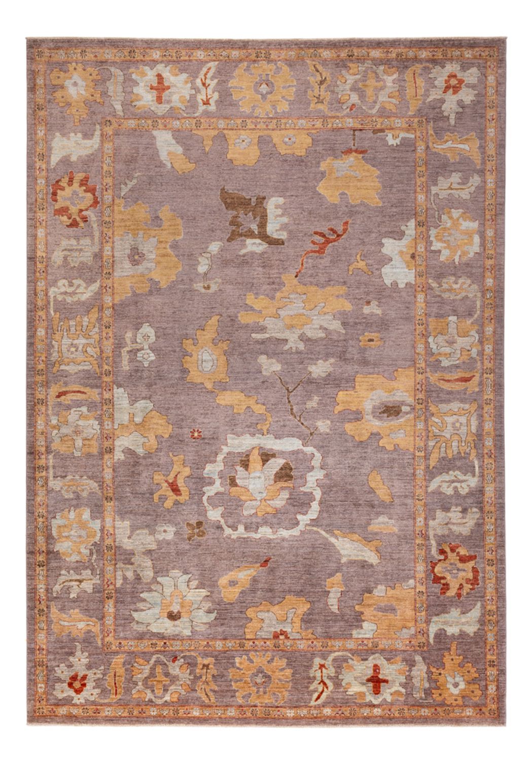 Ziegler Tapijt - Usak - 349 x 247 cm - donkerblauw