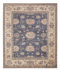 Ziegler Tapijt - Usak - 298 x 249 cm - zee blauw