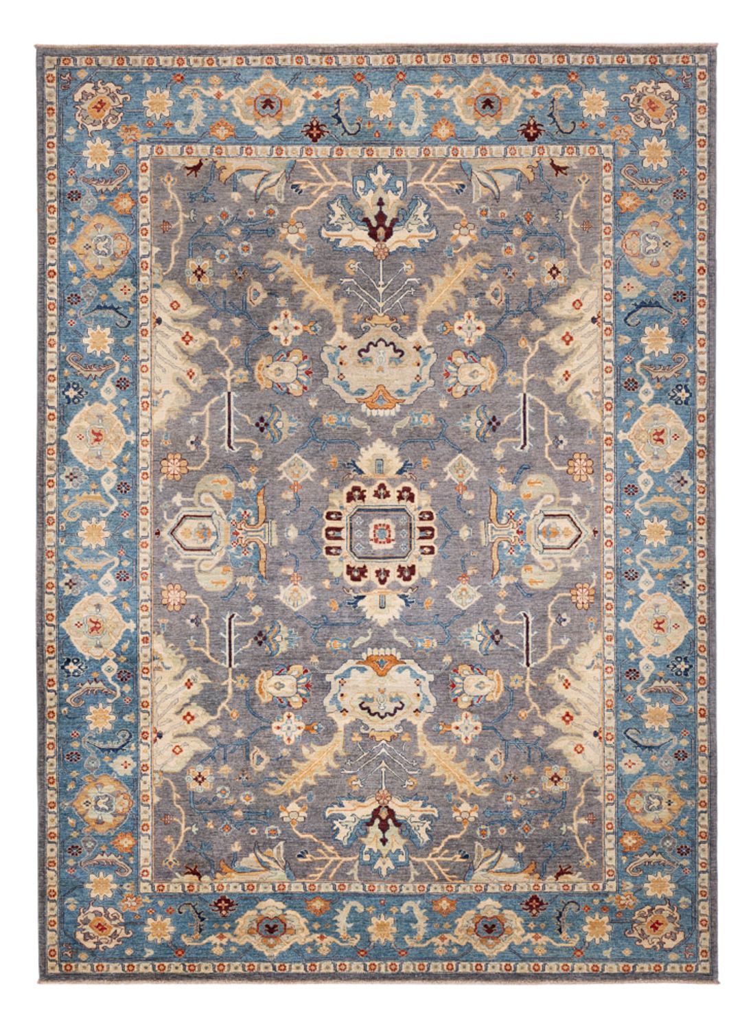 Ziegler Tapijt - Usak - 341 x 251 cm - donkerblauw