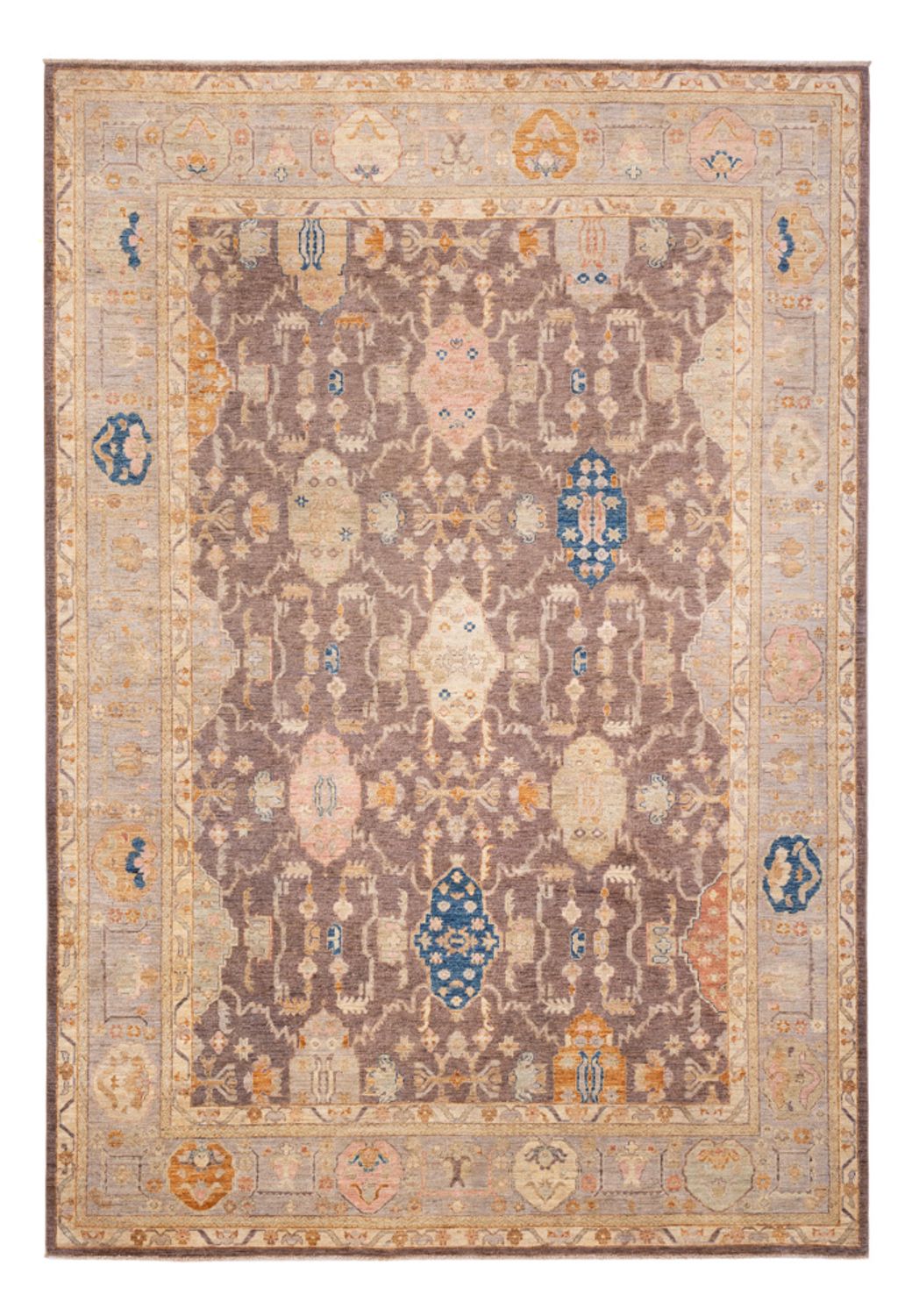 Ziegler Tapijt - Usak - 353 x 244 cm - donker beige