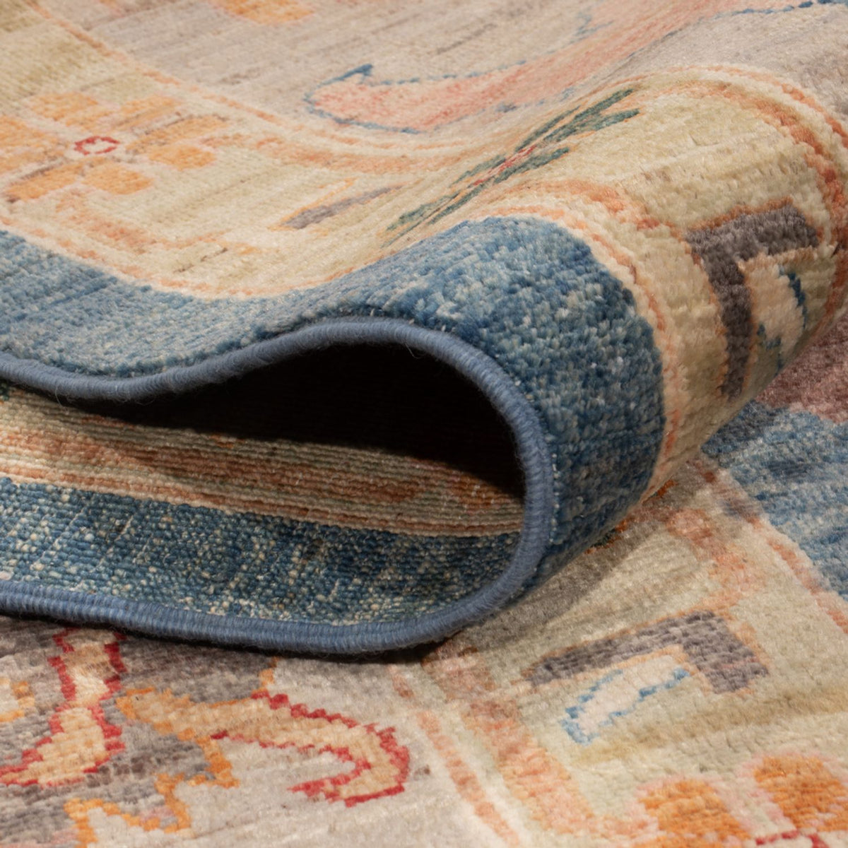 Ziegler Tapijt - Usak - 334 x 252 cm - blauw