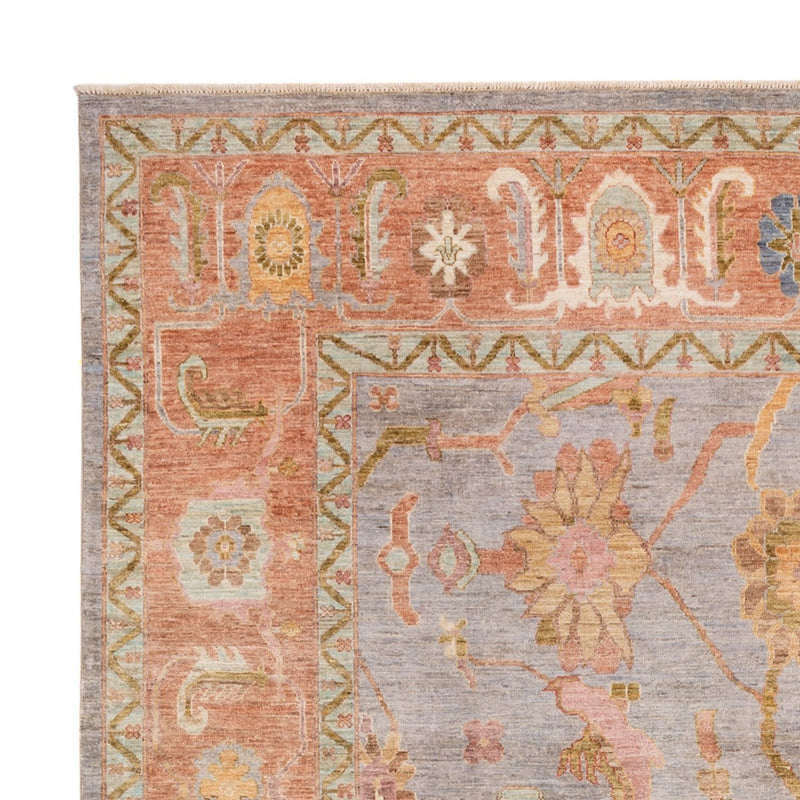 Ziegler Tapijt - Usak - 306 x 243 cm - lichtblauw