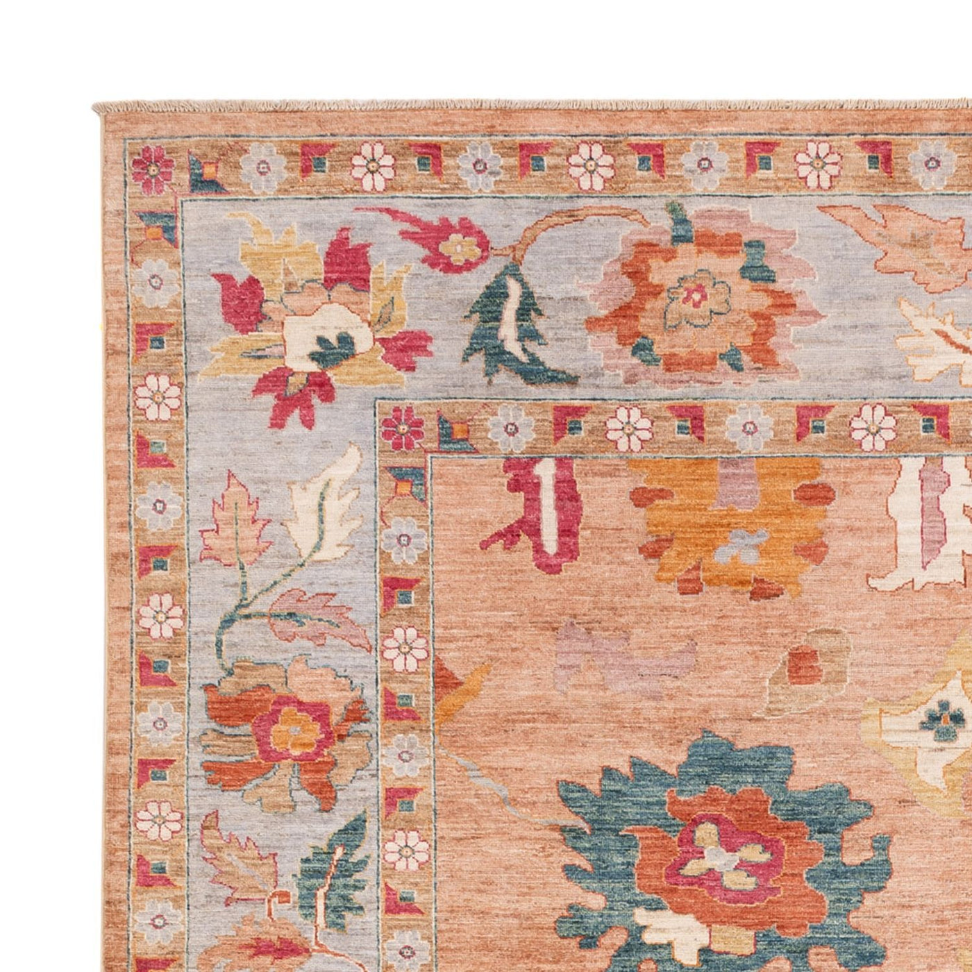 Ushak Tapijt 299x246cm - Oosters Tapijt