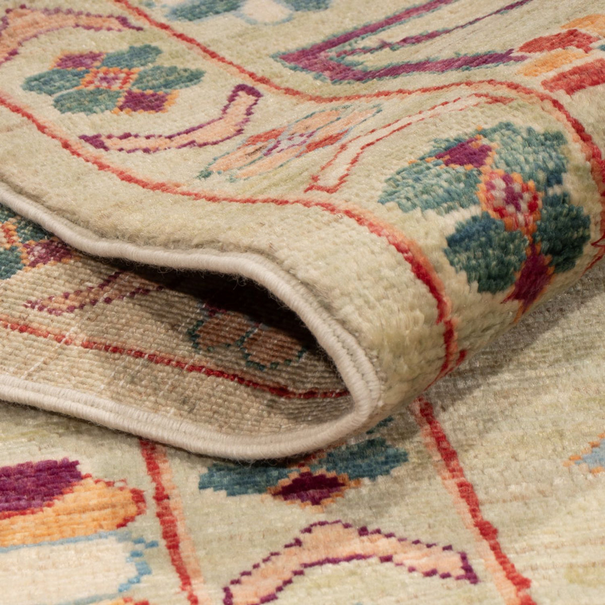 Ziegler Tapijt - Usak - 336 x 244 cm - lichtgroen