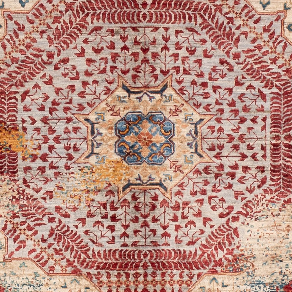 Designer tapijt - 198 x 155 cm - veelkleurig