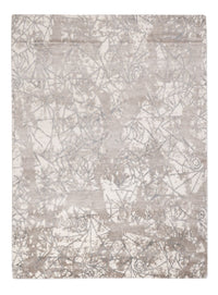 Designer tapijt - 203 x 152 cm - zilver