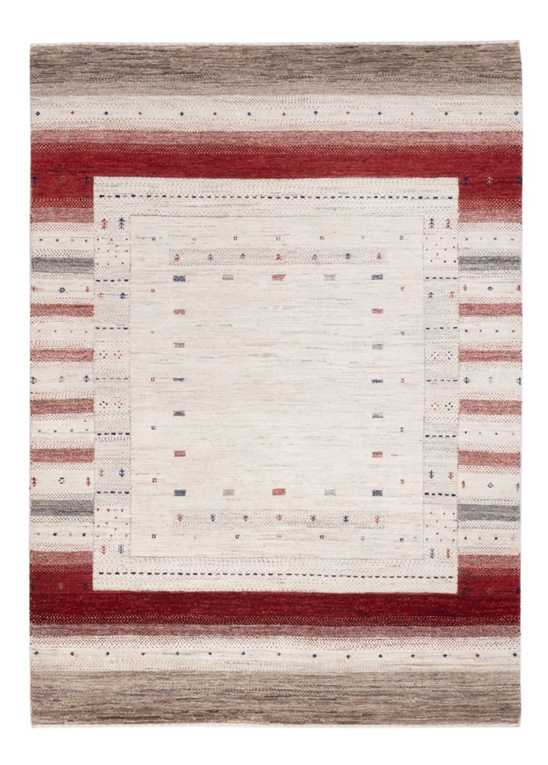 Gabbeh Tapijt - Loribaft Indus - 207 x 153 cm - veelkleurig