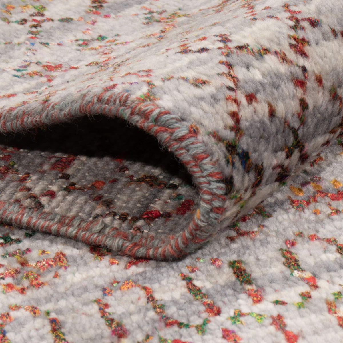 Designer Teppich - 200 x 150 cm - dunkelblau