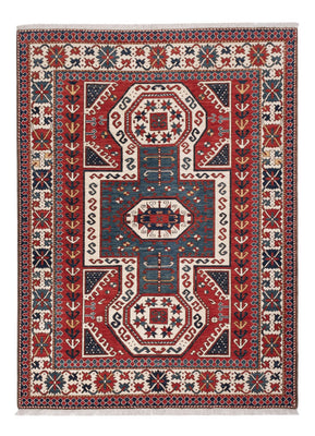 Ziegler Tapijt - Kazak - 198 x 146 cm - veelkleurig