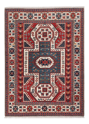 Ziegler Tapijt - Kazak - 198 x 146 cm - veelkleurig