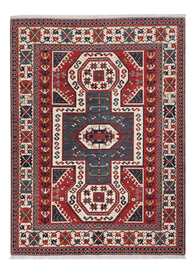 Ziegler Tapijt - Kazak - 198 x 146 cm - veelkleurig