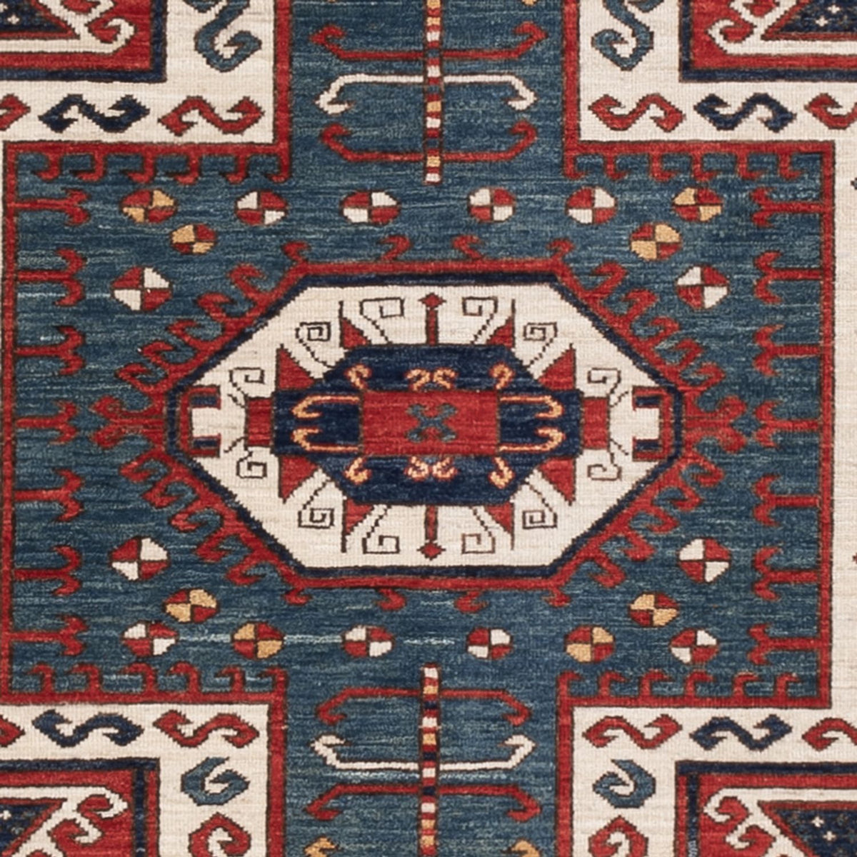 Ziegler Tapijt - Kazak - 198 x 146 cm - veelkleurig