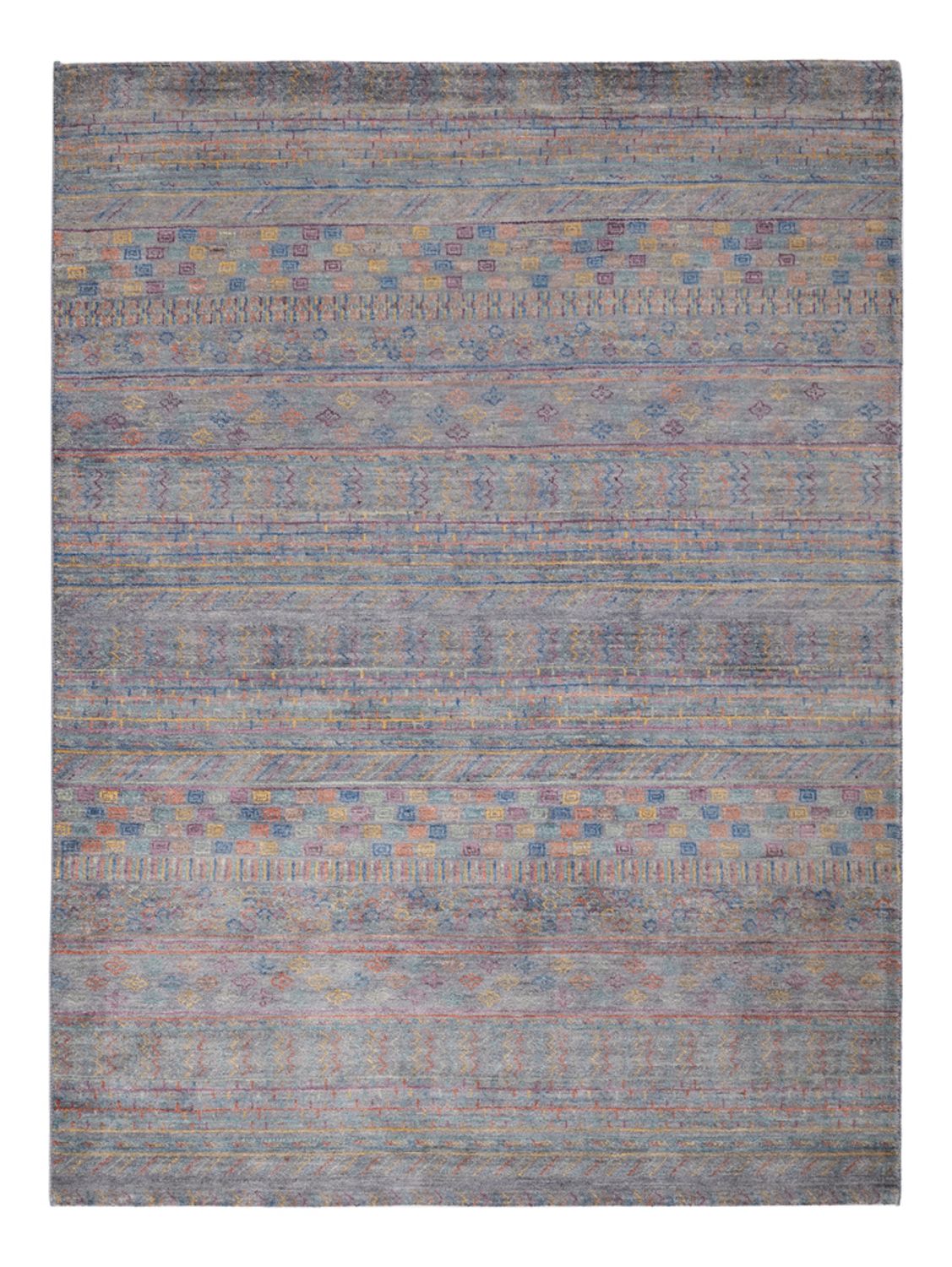 Designer tapijt - 205 x 152 cm - donkerblauw