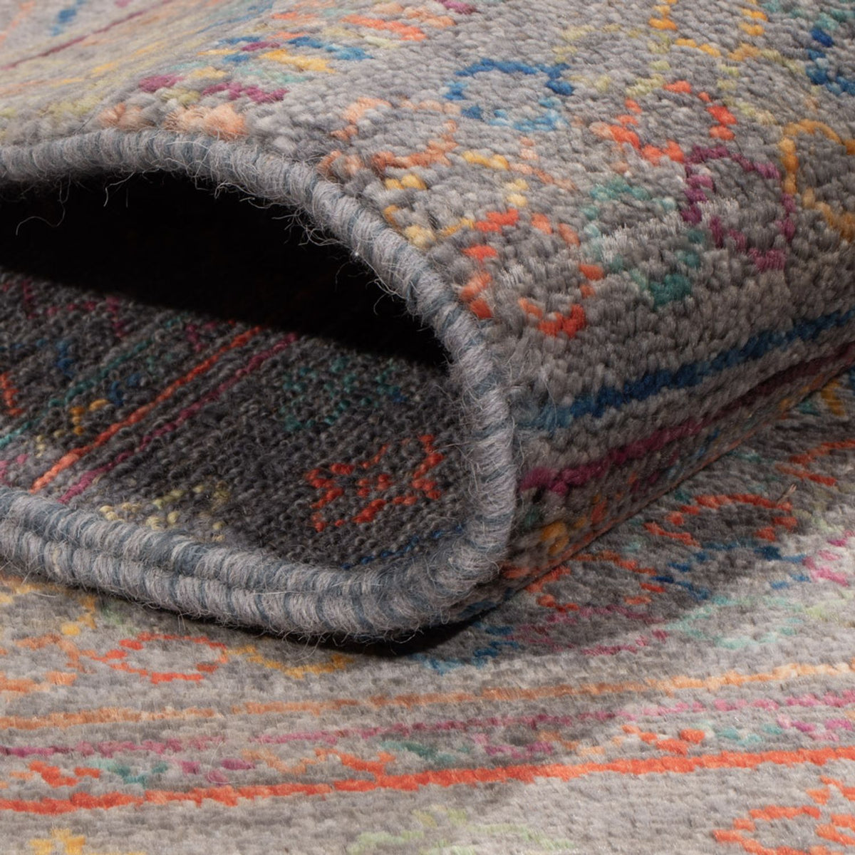 Designer tapijt - 205 x 152 cm - donkerblauw