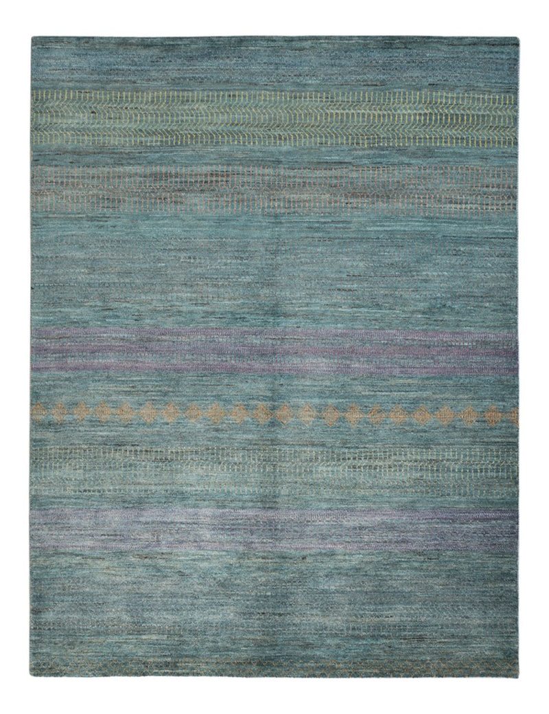 Designer tapijt - 196 x 152 cm - donkergroen