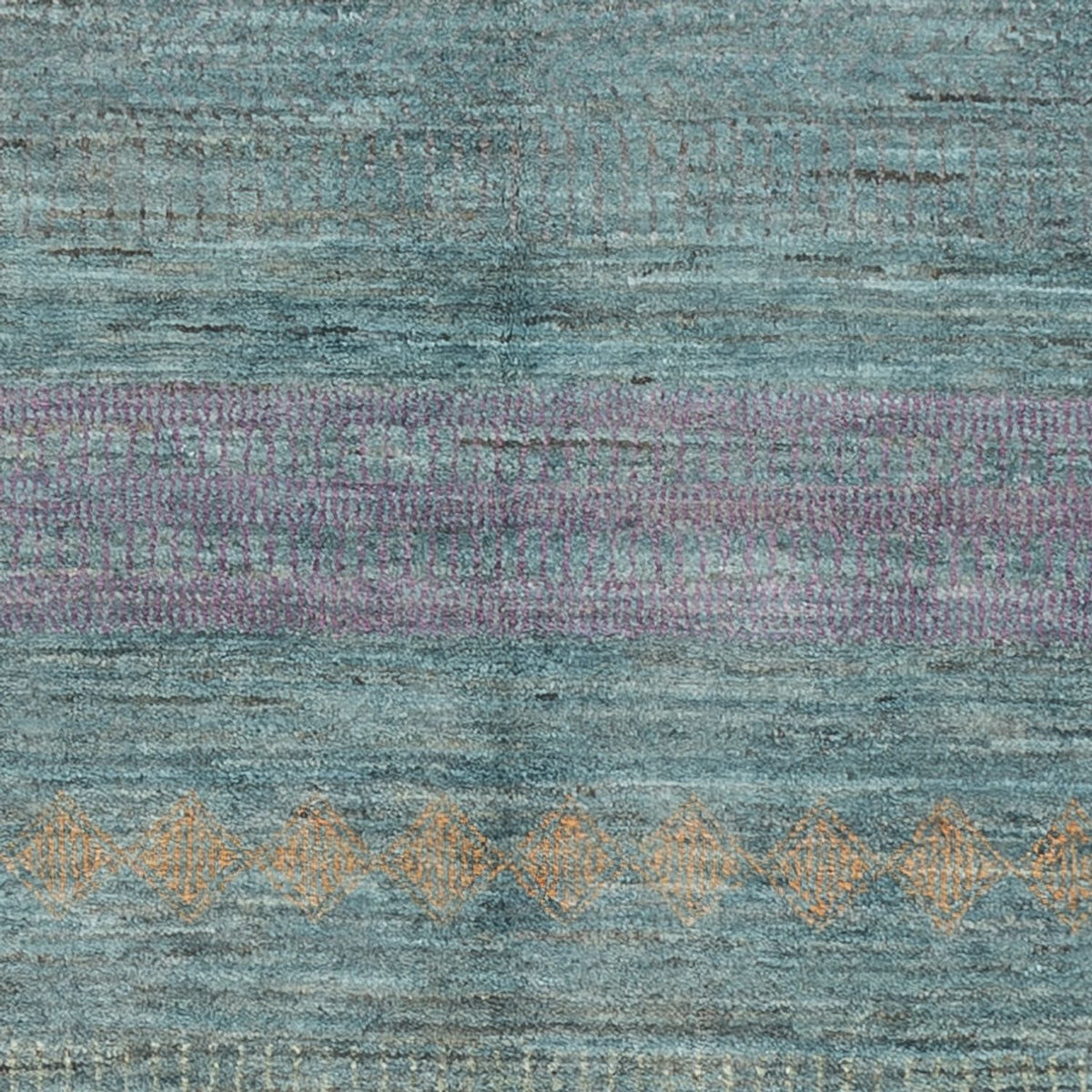 Designer tapijt - 196 x 152 cm - donkergroen