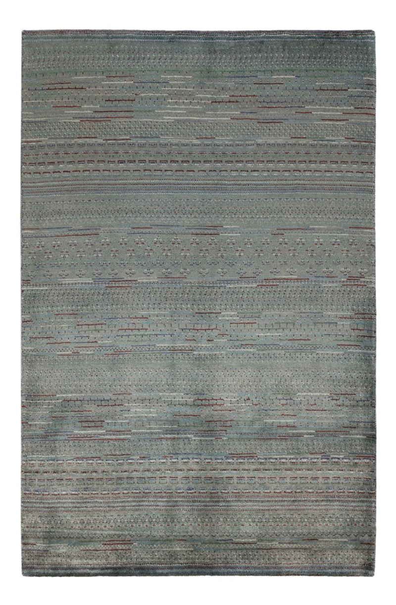 Gabbeh tapijt - Perzisch - 208 x 136 cm - donkergroen