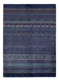 Gabbeh tapijt - Perzisch - 191 x 140 cm - donkerblauw
