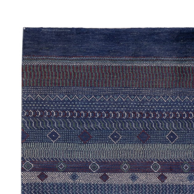Gabbeh tapijt - Perzisch - 191 x 140 cm - donkerblauw