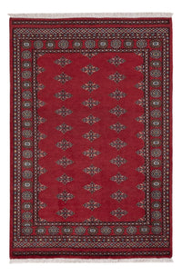 Pakistaans tapijt - 208 x 140 cm - rood