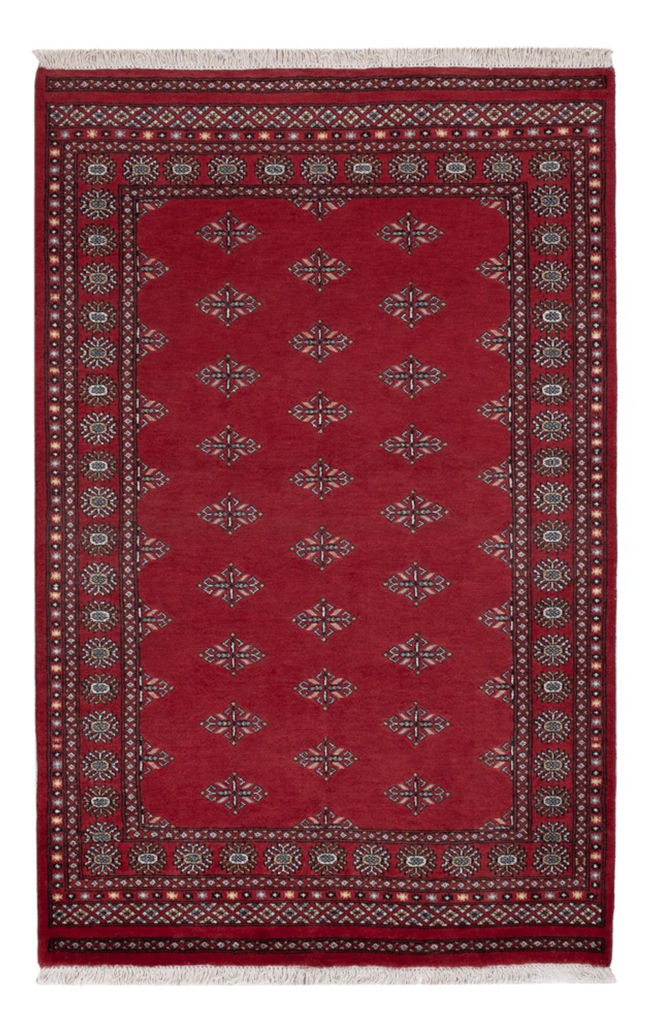Pakistaans tapijt - 217 x 139 cm - rood