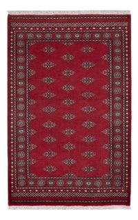 Pakistaans tapijt - 217 x 139 cm - rood