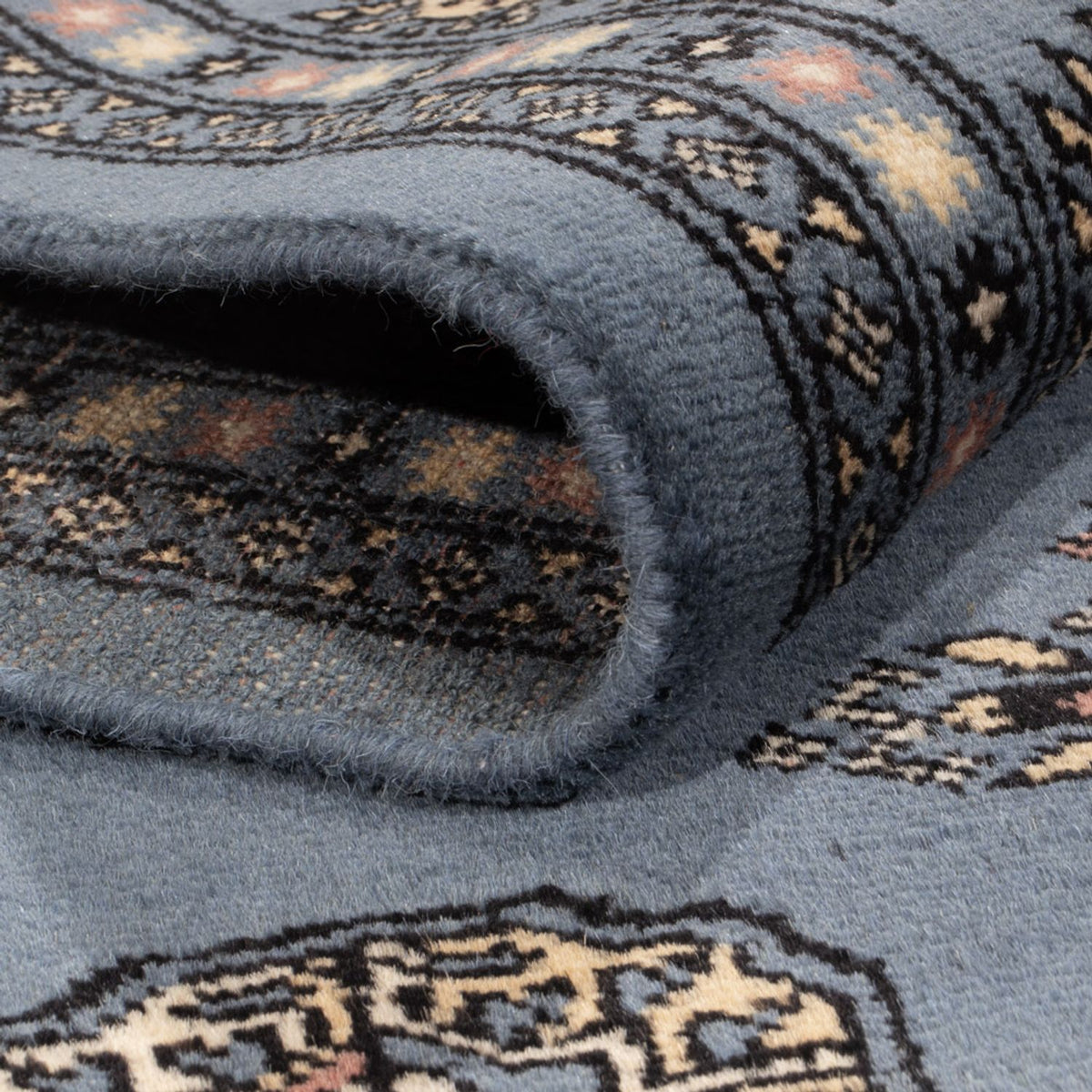 Pakistaans tapijt - 199 x 140 cm - blauw