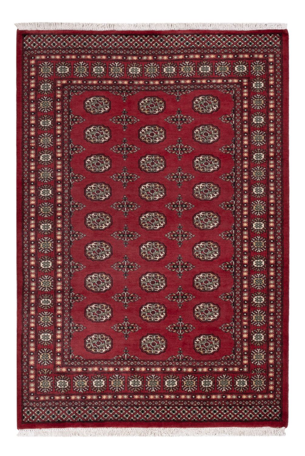 Pakistaans tapijt - 204 x 141 cm - rood