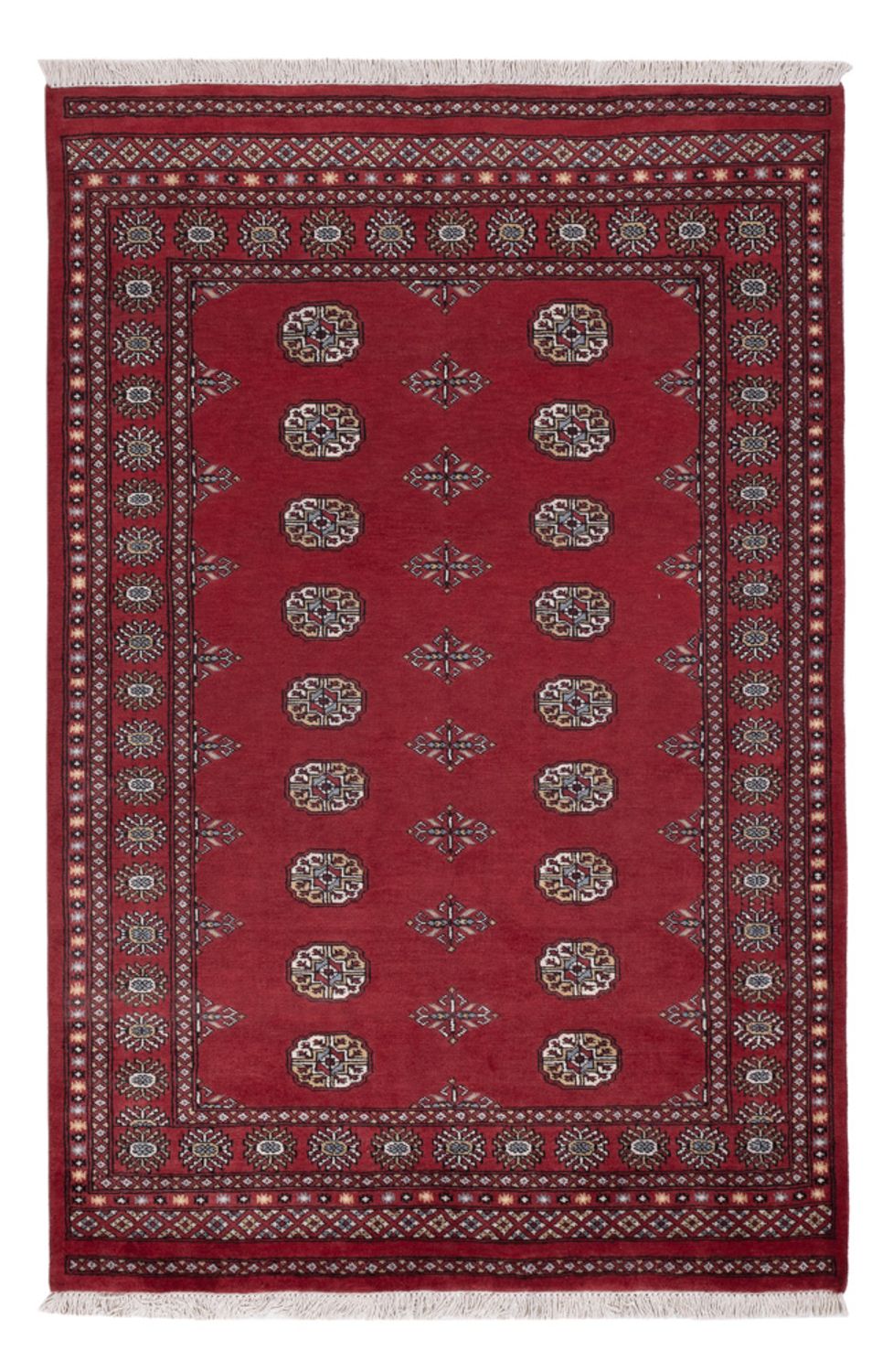 Pakistaans tapijt - 213 x 139 cm - rood