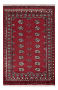 Pakistaans tapijt - 213 x 139 cm - rood