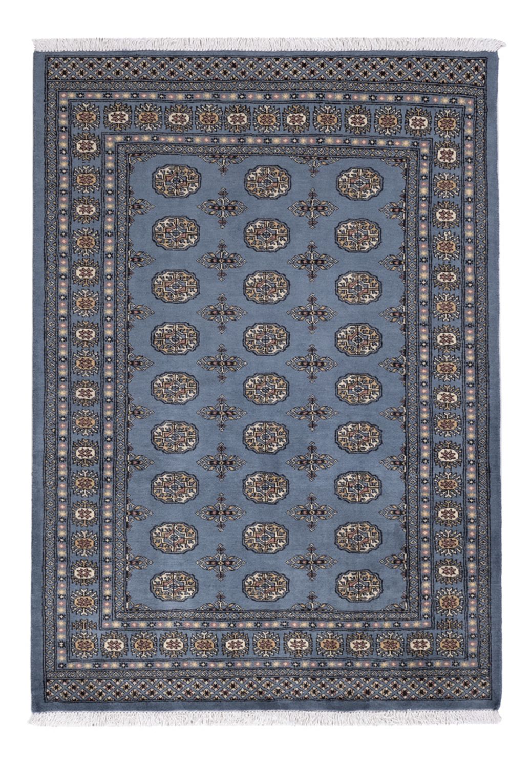 Pakistaans tapijt - 194 x 141 cm - blauw