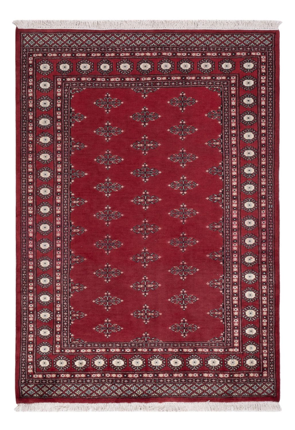 Pakistaans tapijt - 195 x 140 cm - rood