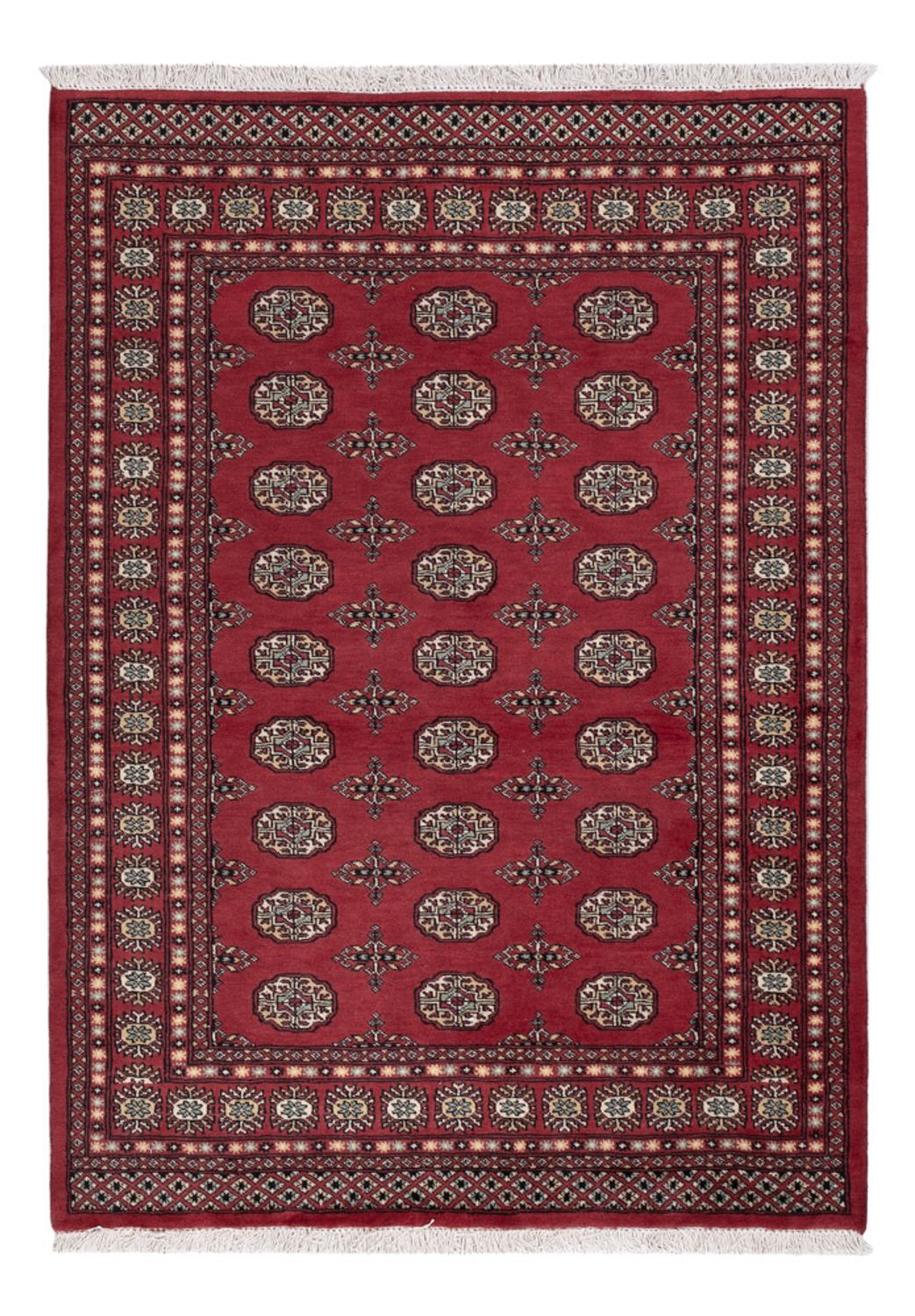 Pakistaans tapijt - 199 x 140 cm - rood