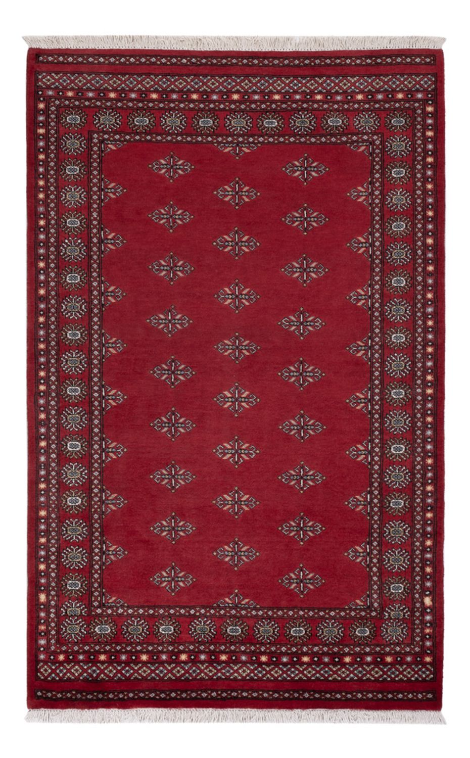 Pakistaans tapijt - 218 x 140 cm - rood