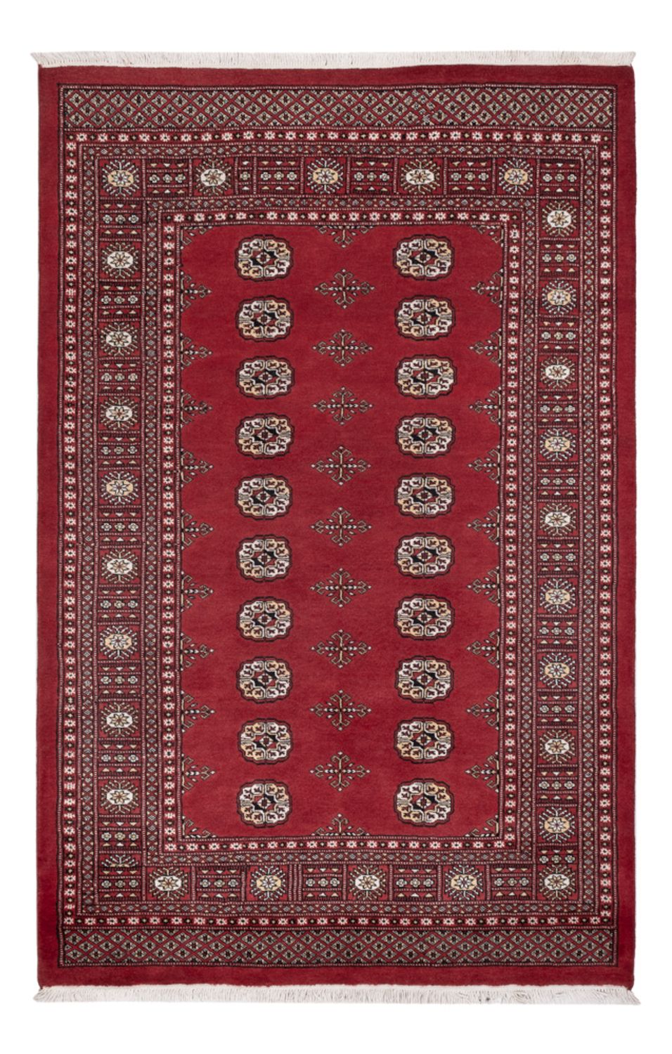 Pakistaans tapijt - 216 x 139 cm - rood