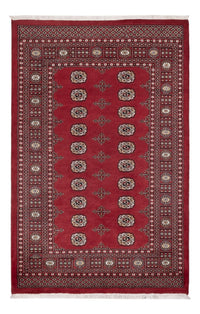 Pakistaans tapijt - 216 x 139 cm - rood