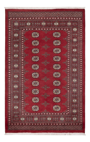Pakistaans tapijt - 216 x 139 cm - rood