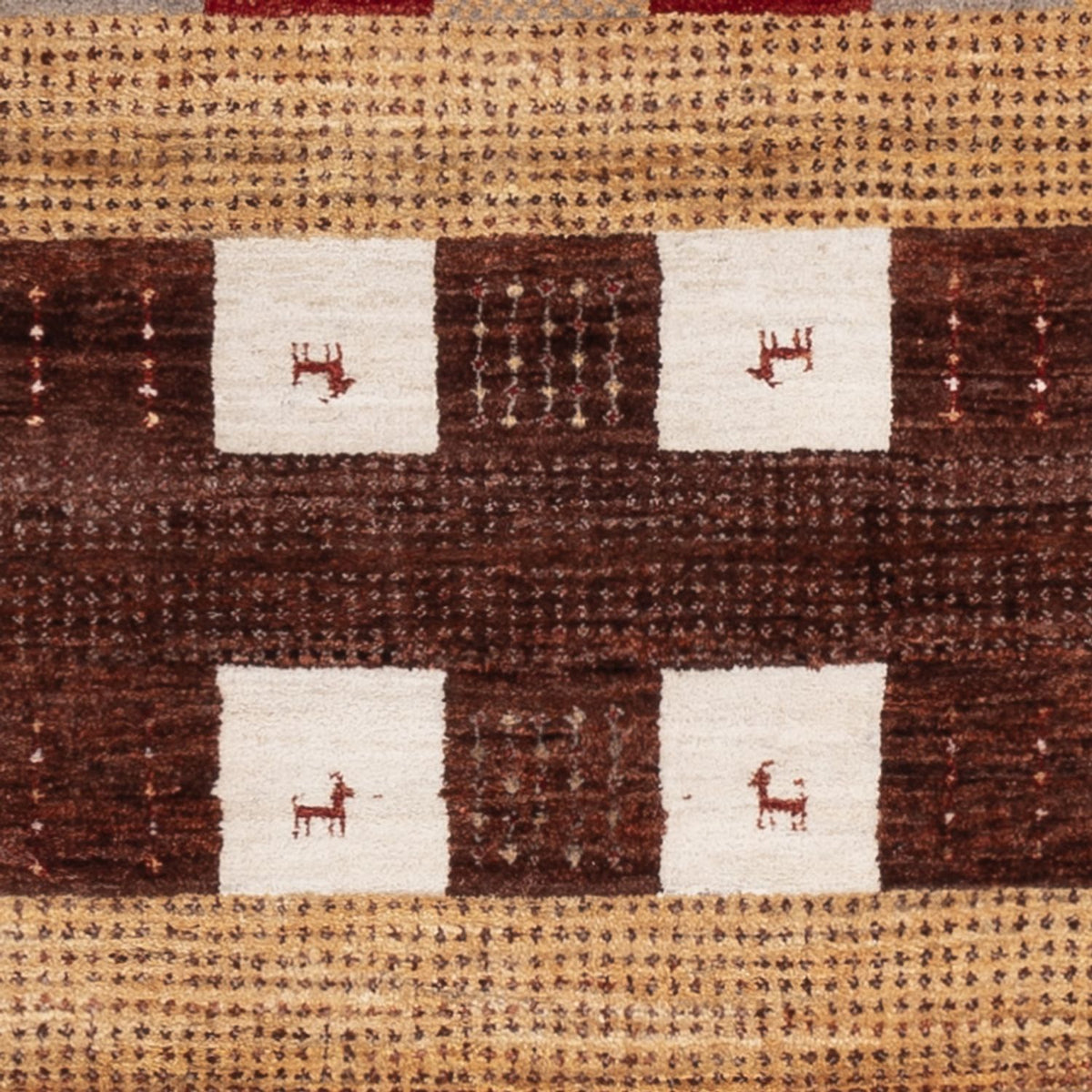 Gabbeh Tapijt - Loribaft Indus - 204 x 143 cm - veelkleurig