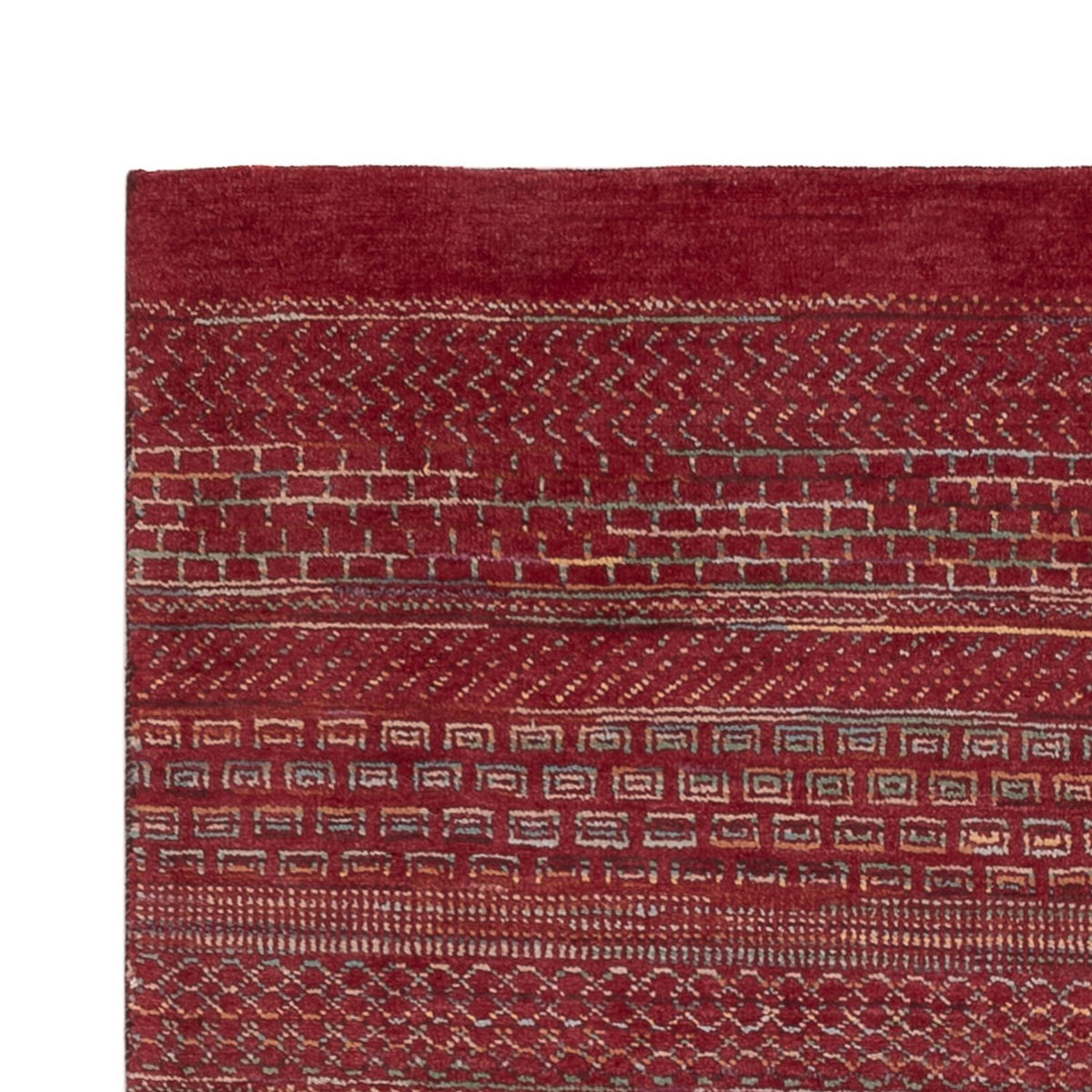 Gabbeh Tapijt - Loribaft Indus - 192 x 122 cm - rood