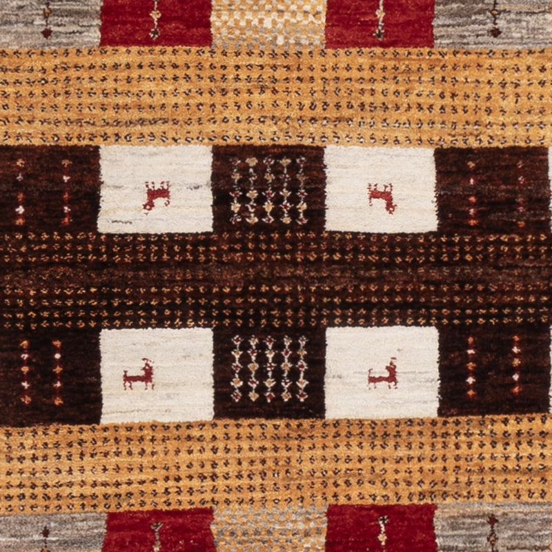 Gabbeh Tapijt - Loribaft Indus - 193 x 145 cm - veelkleurig