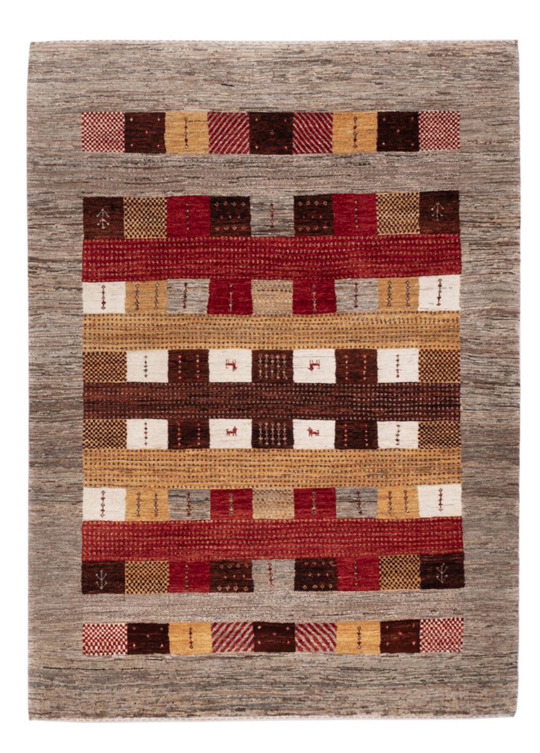 Gabbeh Tapijt - Loribaft Indus - 209 x 152 cm - veelkleurig