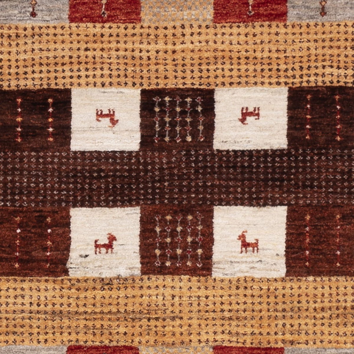 Gabbeh Tapijt - Loribaft Indus - 205 x 150 cm - veelkleurig