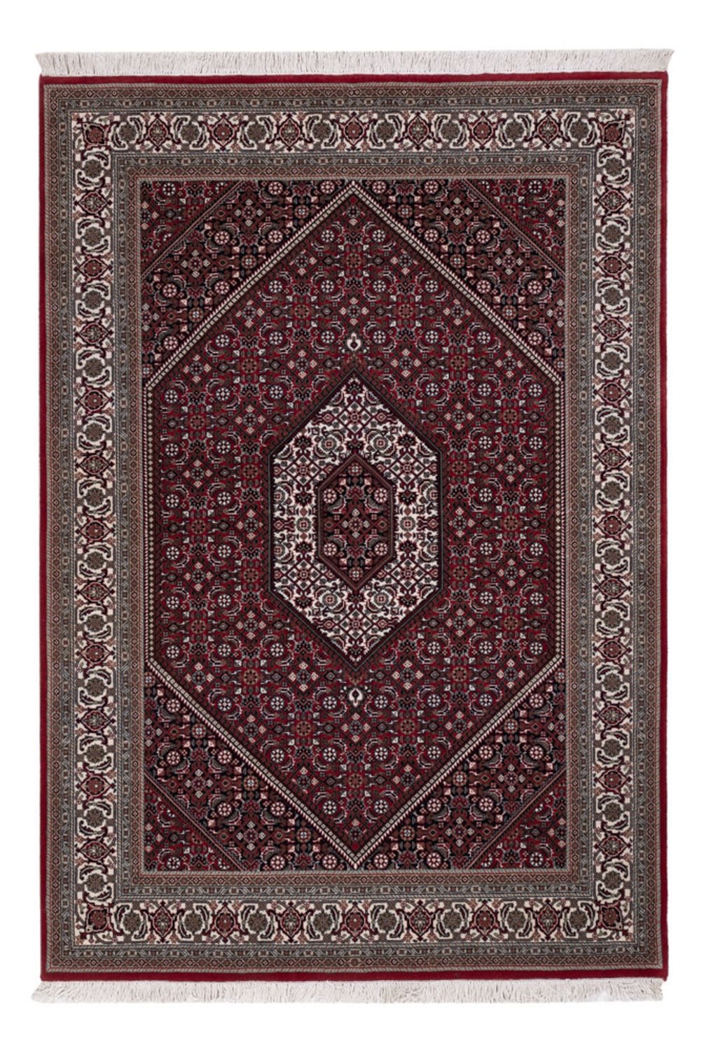 Oosters tapijt - Bijar - Indus - 200 x 142 cm - donkerbruin