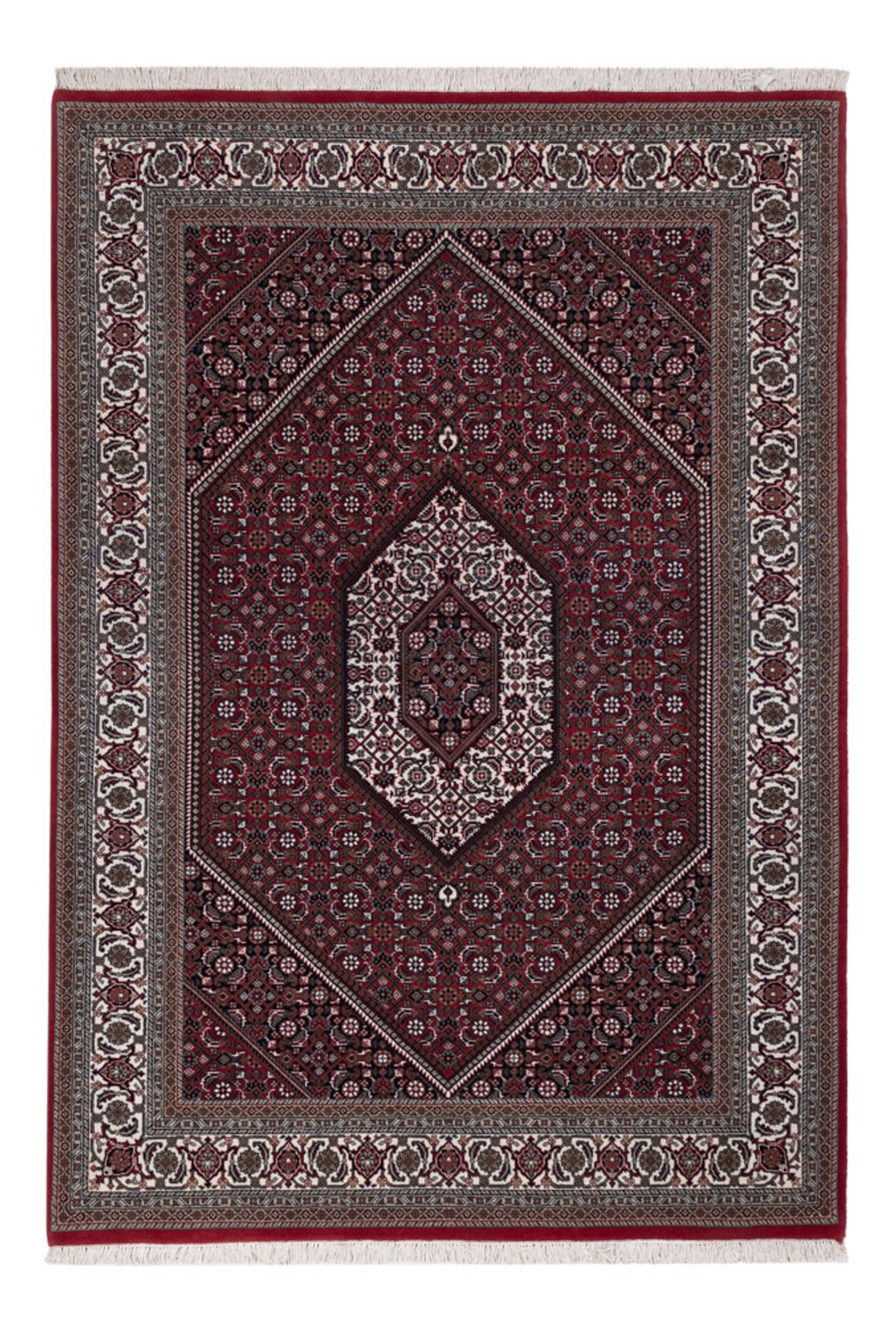 Oosters tapijt - Bijar - Indus - 201 x 142 cm - donkerbruin