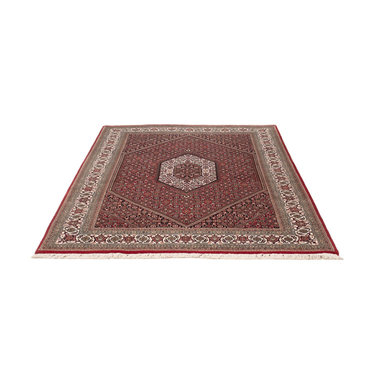 Oosters tapijt - Bijar - Indus - 202 x 138 cm - donkerbruin