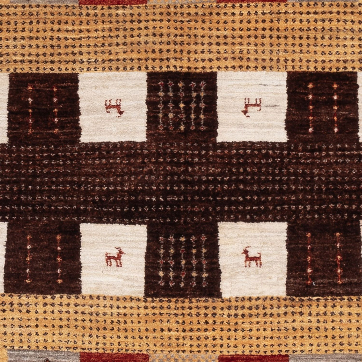 Gabbeh Tapijt - Loribaft Indus - 216 x 147 cm - veelkleurig